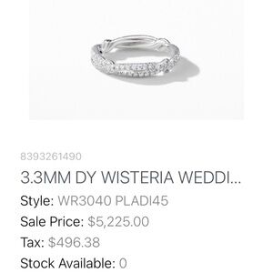 David Yurman Diamond Wedding Band